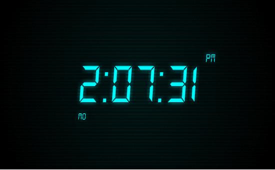 3d clock screensaver