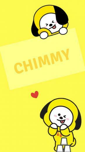 Chimmy Bt21 Wallpaper Jimin Di Bts Dan
