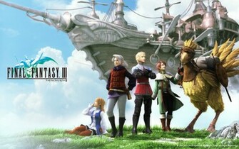 Final Fantasy Iii Wallpaper The Wiki Years Of