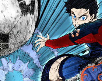 Yoichi Isagi Kicking Soccer From Blue Lock 4k Wallpaper