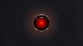 Odyssey Hal9000 Computer Technology Dark Background Wallpaper