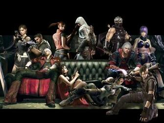 Game Characters Desktop Wallpaper By Shadowlight82