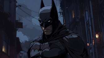Serious Batman Dc Comics Desktop Wallpaper