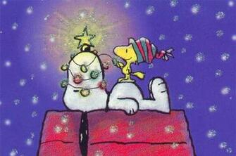 Snoopy Christmas Wallpaper