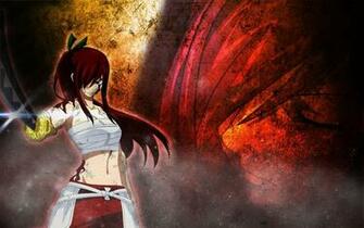 Wallpaper Fairy Tail Erza By Sa4ior