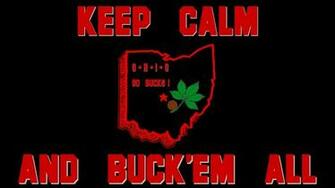 Keep Calm And Buck Em All Wallpaper