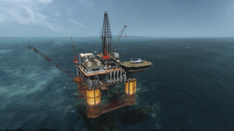Oil Rig Wallpaper