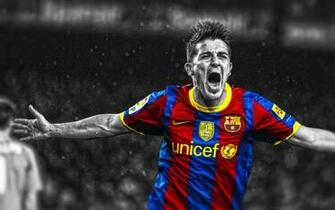 Villa Stars Cutout Football Player Barcelona Fc Wallpaper