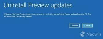 Windows Technical Pre