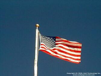 Visual Paradox 3d Wallpaper Us Flag