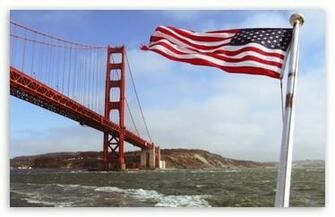 California Flag Wallpaper iPhone Golden Gate With The Us