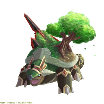 Torterra By Mellowmeloetta