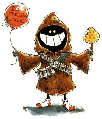 Star Wars The Jolly Jawa By Leightonnoyes
