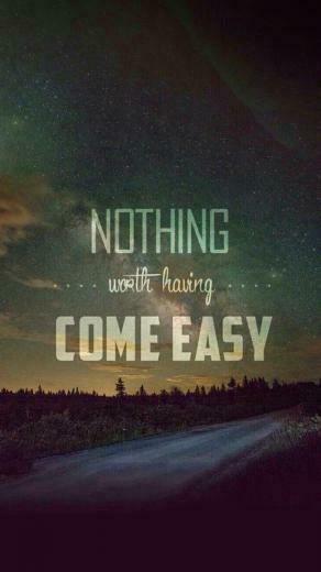 Worthiness Is Challenging Quotes iPhone Wallpaper