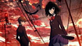Anime Series Characters Misaki Mei Sakakibara Kouichi Another