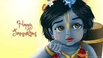 God Krishna Radhe Shyam Janmashtami HD Wallpaper Desktop Background