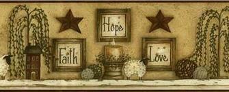 Wallpaper Inc Products York Primitive Star Faith Family