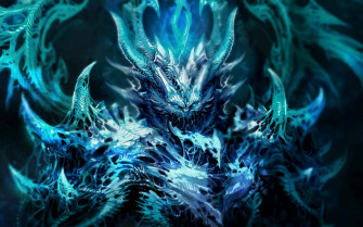 Cool 3d Ghost Demon Blue Dfrah6138wv71d1p Wallpaper