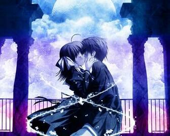 Pics Photos Love Wallpaper Kissing Anime
