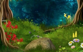 By Stephen Comments Off On Enchanted Forest Wallpaper