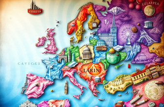 Map Of Europe Wallpaper