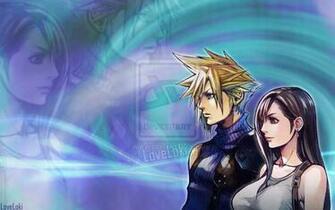 Cloud And Tifa By Loveloki