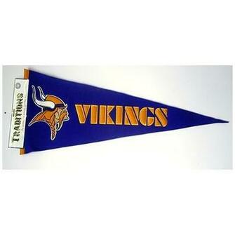 Minnesota Vikings Nfl Football Traditions Pennants