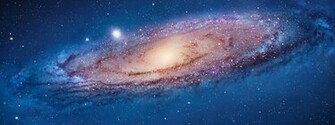 Spiral Galaxy Wallpaper 3200h1200 3d For Desktop