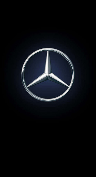 iPhone X Mercedes Background Wallpaper