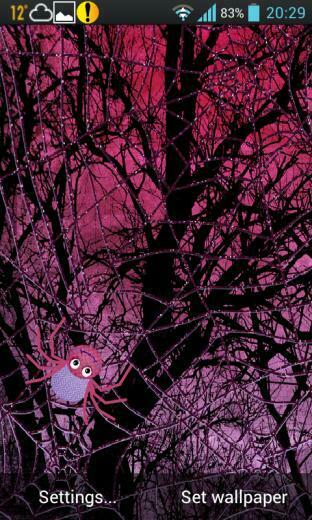 Cartoon Spider Live Wallpaper Android Apps On Google Play
