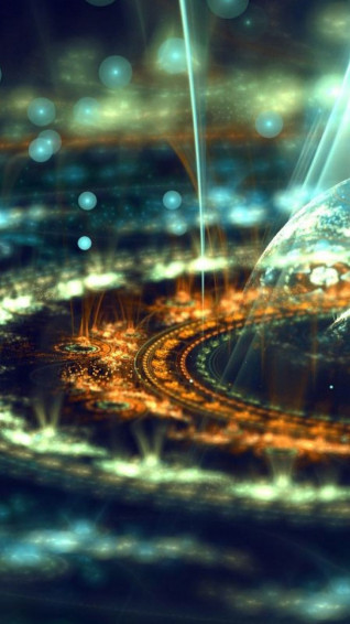 Fractal Art iPhone Wallpaper For Your