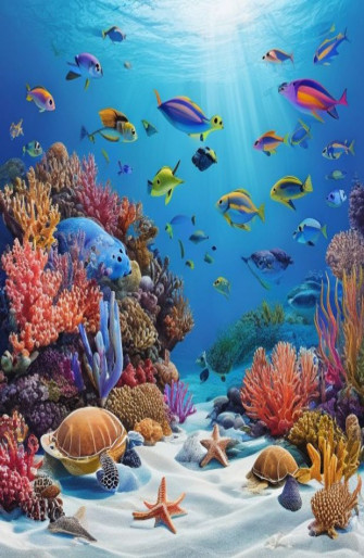 Ocean Floor Wallpaper