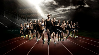Athlete Running Wallpaper On