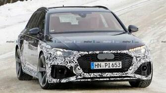 Audi Rs4 Avant Facelift Spied For The First Time