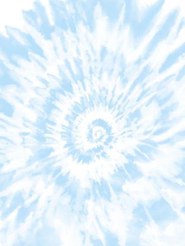 Lighter Ocean Blue Tie Dye Throw Pillow By Chinhair