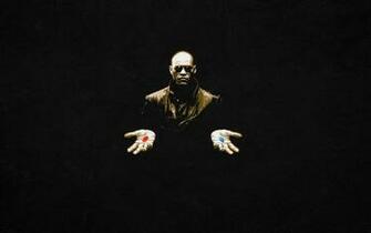 Movies Matrix Morpheus Artwork Pills Laurence Fishburne