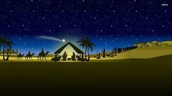 Nativity Scene Background