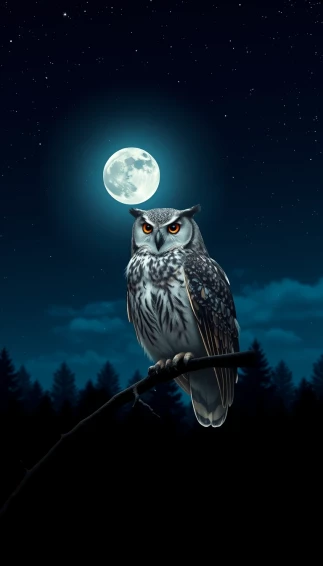 Owl Mobile Wallpaper