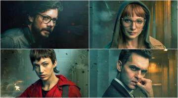Money Heist New Posters Depict Emotions Anger Of Every