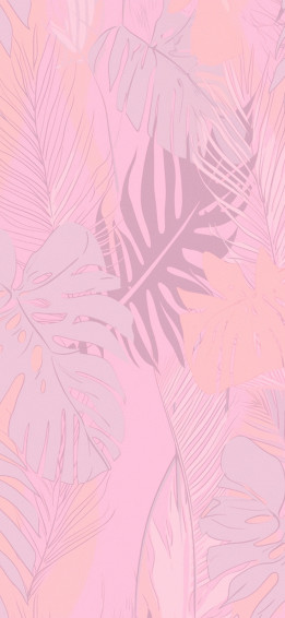 Preppy Tropical Pink Wallpaper