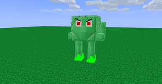 Minecraft Emerald Block Evil Rig