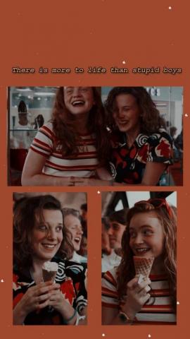 Max And Eleven Wallpaper Stranger