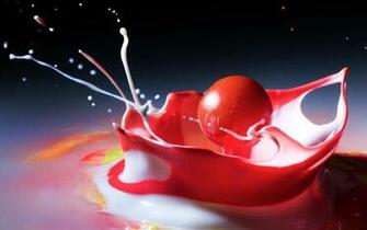 High Definition Digital Milk Background Wide