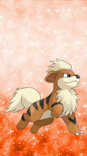 Toedit Growlithe Wallpaper