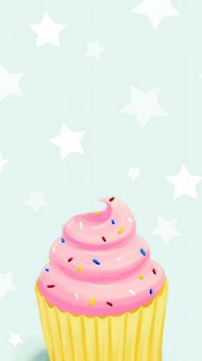 Cup Cake Wallpaper