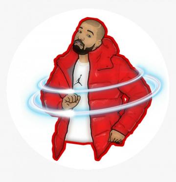 Drake Rapper Toronto Raptors Airjordan Illustration