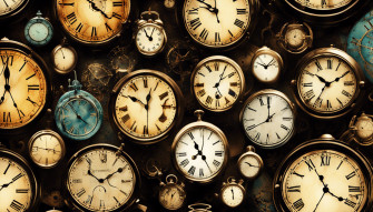 Time Zone Clock Wallpaper