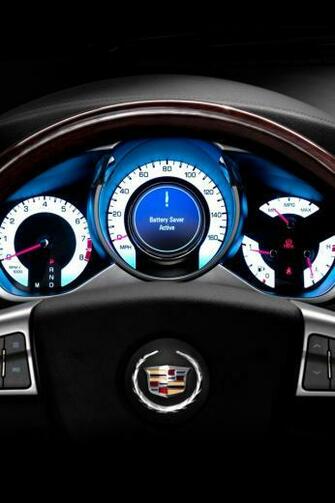 Cars Cadillac Srx Gauges iPad iPhone HD Wallpaper