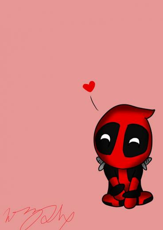 Chibi Deadpool By Tonimizukiprime