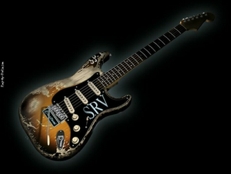 Stevie Ray Vaughn S Guitar Timeline Cover Background Pimp